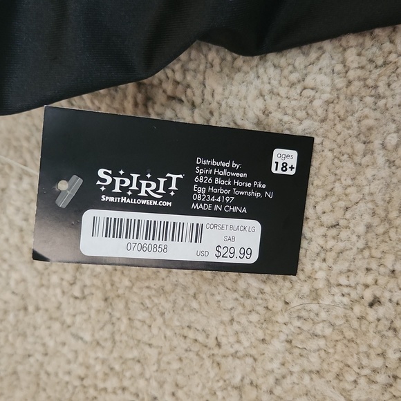 Corset costume top - Picture 4 of 6